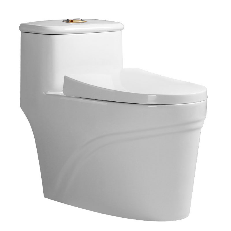 Factory wholesale household ceramic toilet toilet deodorant super swirling siphon section pumping mute small family toilet