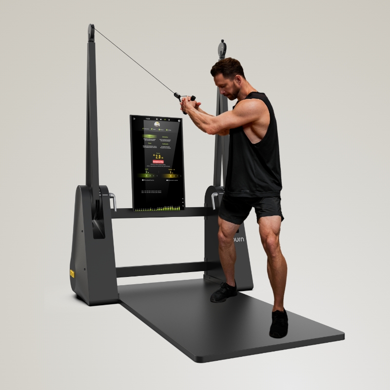 Xburn GYM Master 32-inch high-definition touch screen full-body strength Training Machine smart Gym Equipment For Sale