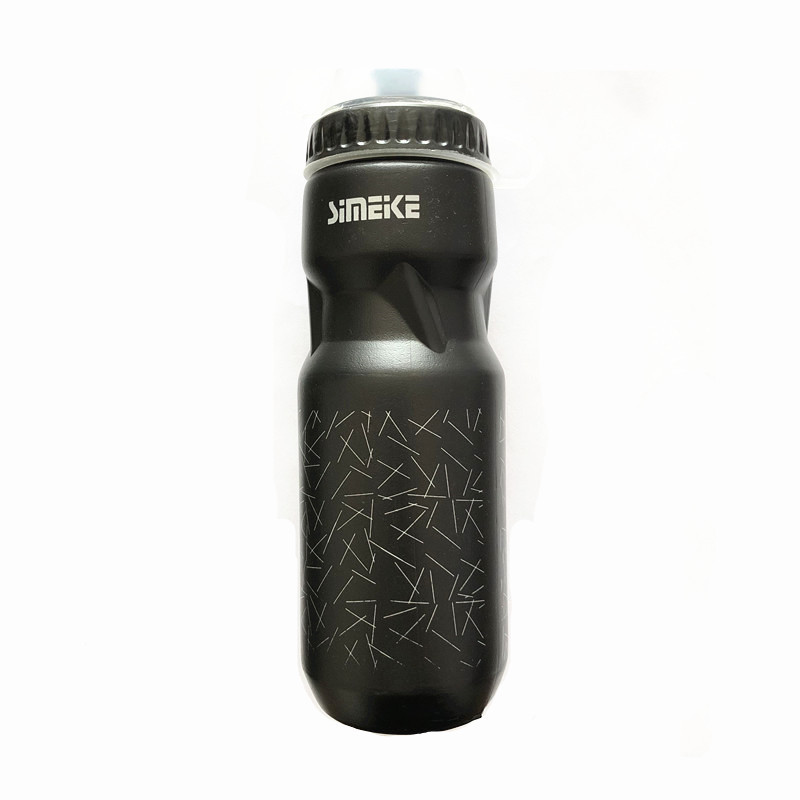 Wholesale Cycling Plastic Black Water Bottle New Style Mountain Bike Sport Plastic Water Cup Bicycle Water Bottle Equipment