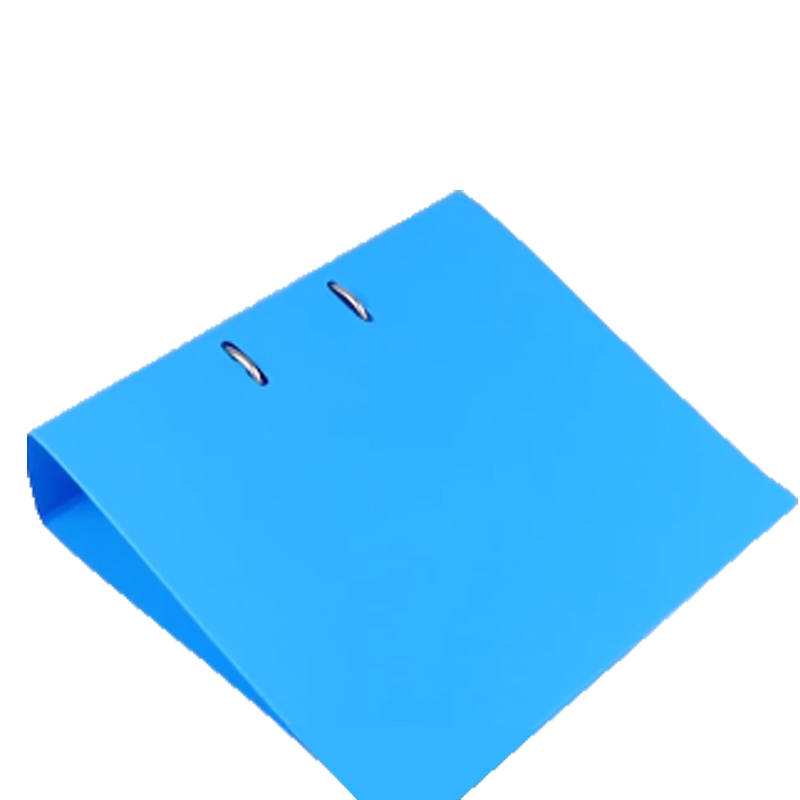 Factory cover and Logo can be printed wholesale plastic office supplies folder A4 lever arch 2D circular folder binder
