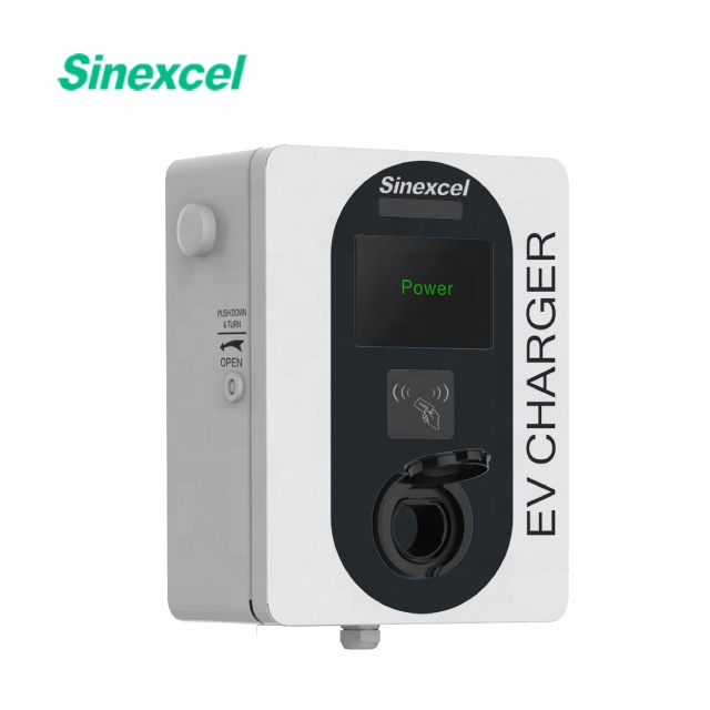 Зарядное устройство Sinexcel 7 кВт/22 кВт переменного тока для электромобилей с сертификацией CE и TUV