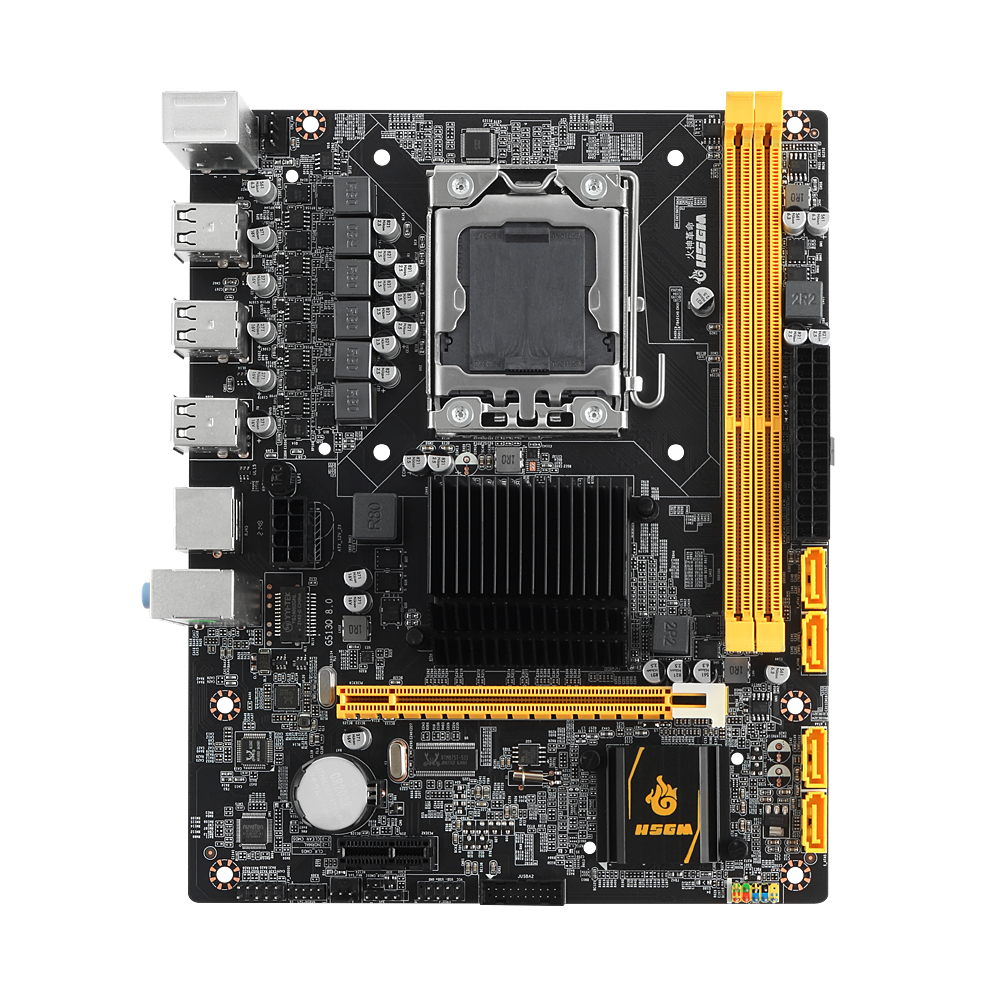Hsgm материнская плата X58-6S LGA 1366 процессор разъем 8 * USB2.0 порта компьютера Серверная материнская плата