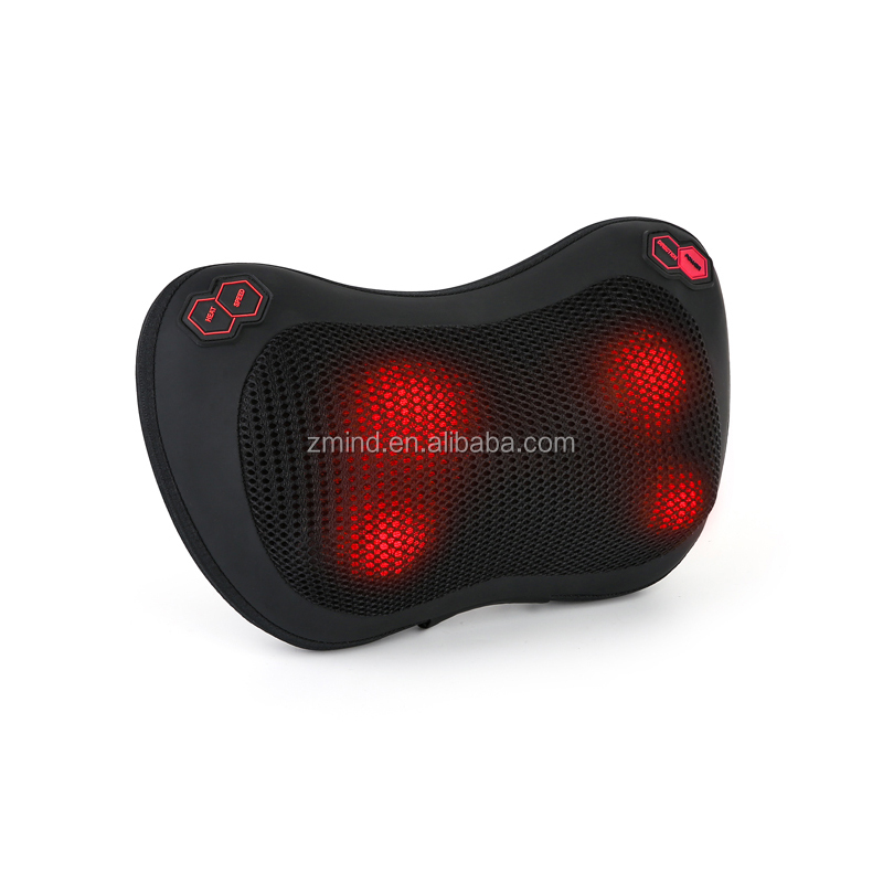 back and neck massage pillow cervical traction device massage pillow shiatsu pillow massager