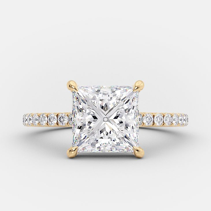 По индивидуальному заказу Wholesale18K, золотое покрытие, циркон, вечность для женщин ювелирные изделия 925 стерлингового серебра обручальные кольца обручальное кольцо с бриллиантом
