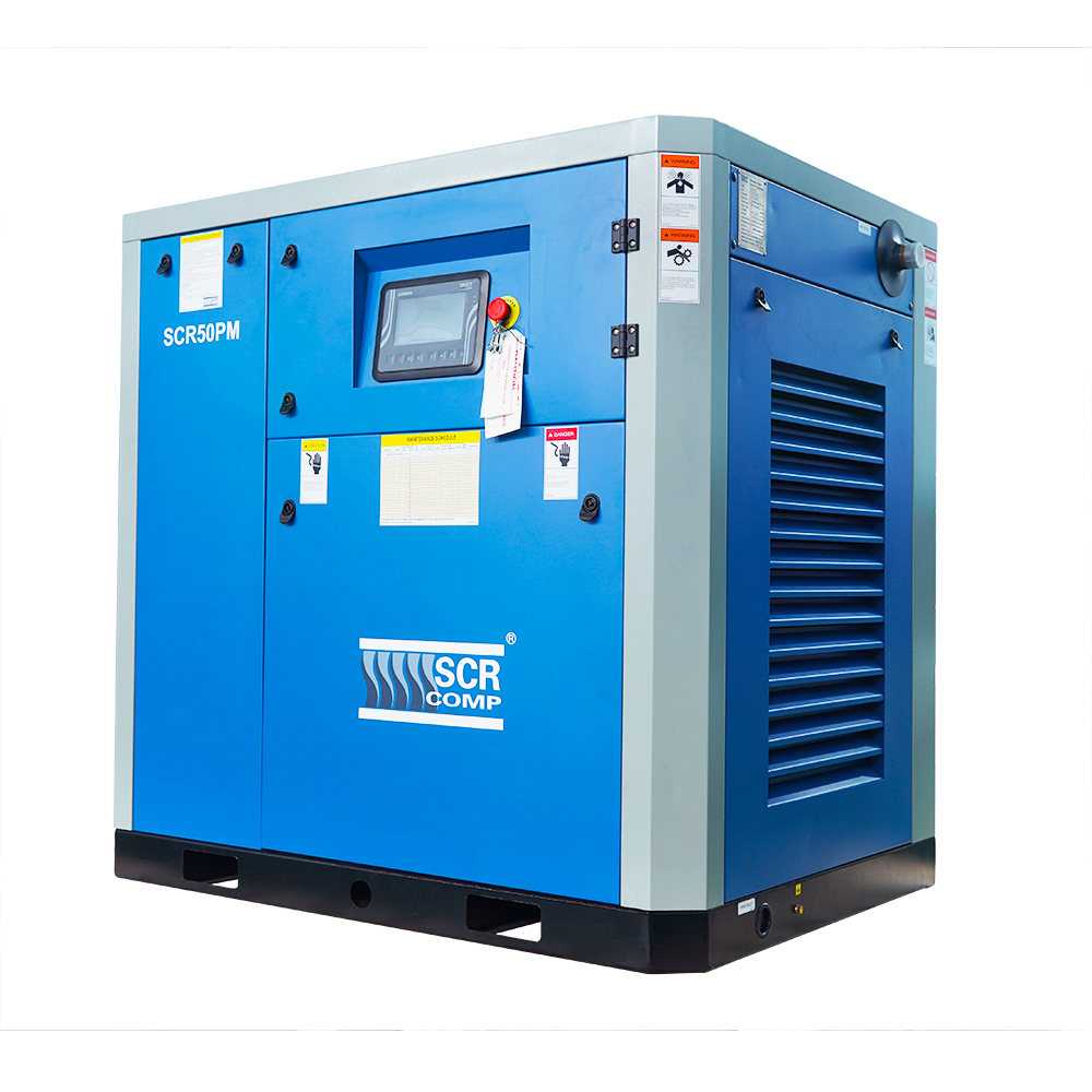 Постоянный магнитный винтовой воздушный компрессор SCR50PM 50HP 6,4 м 3/мин