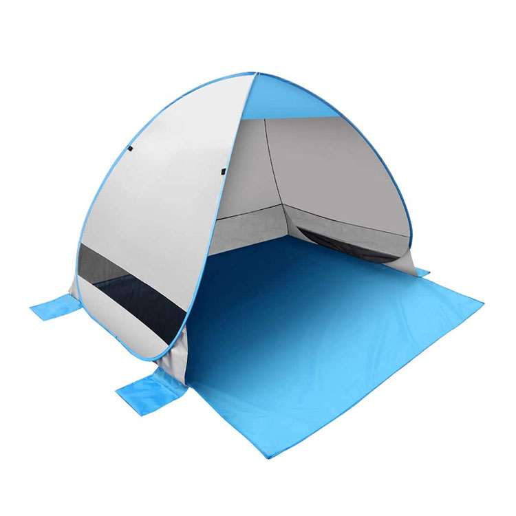 Cheap Picnic Park Summer Pop Up Automatic Instant Sun Shade Camping Outdoor Portable Beach Sun Shade Tent