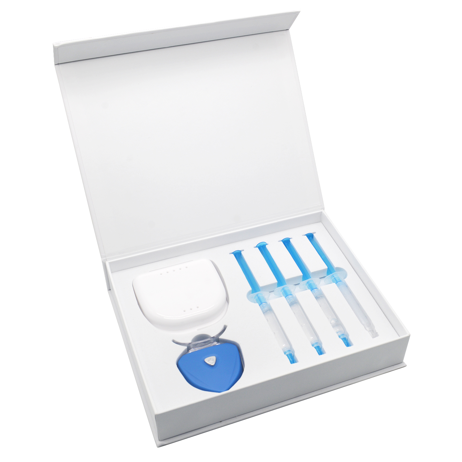 Whiter Smile gel led teeth whitening light kit for home teeth polishing