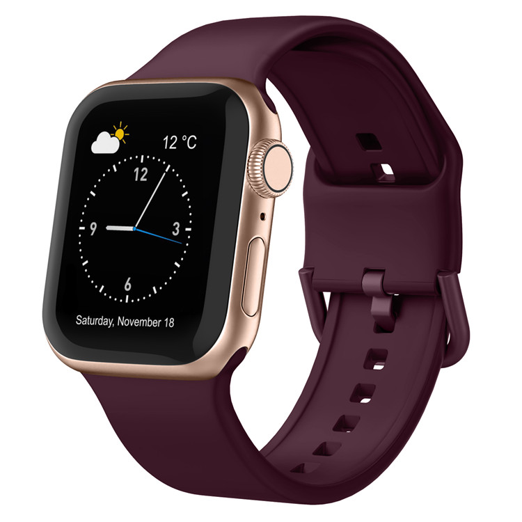 Adepoy A-S008 индивидуальные Радуга умных наручных часов apple watch, версии силиконовые ремешки для часов для apple watch 1/2/3/4/5/6/7 ремень