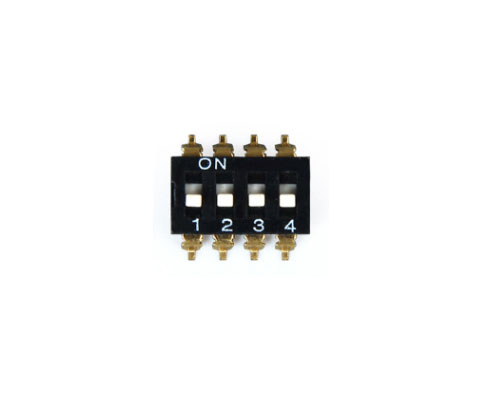 SMT-4 dip switch SMD 4 Position DIP Switch With 2~12 Position Switch