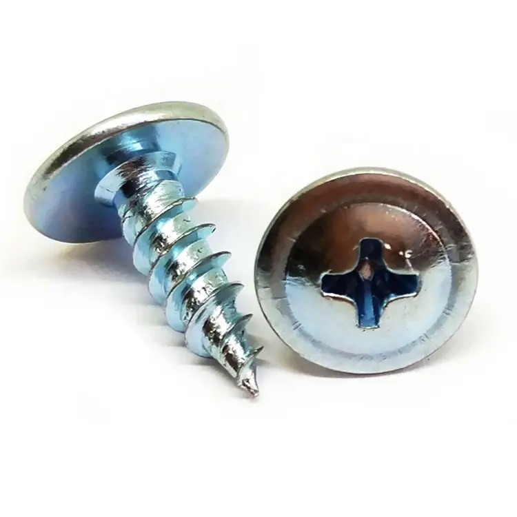 large number of low price color zinc truss head self tapping screw on sale