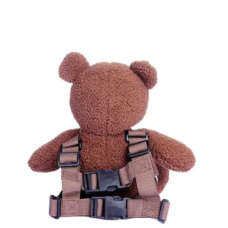 Stock Supply Baby Walking Strap Belts Child Anti Lost Walking Strap Belts Safety Harness & Reins With Plush Animial Backpack
