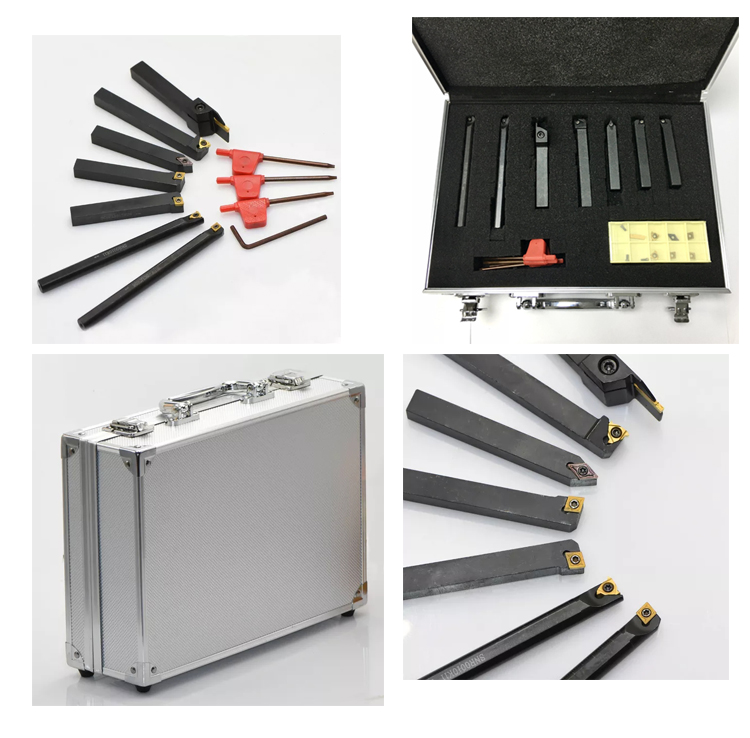 Turning Tool Set Super-hard 40cr Mental Lathe Tools Inserts Carbide Tool Holder