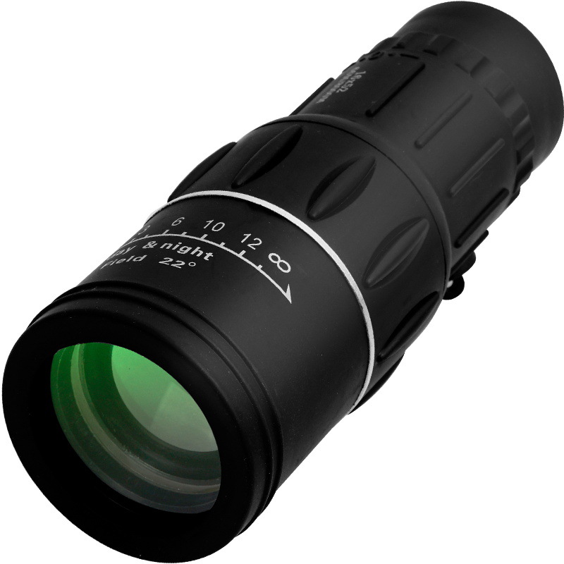 2021 hot sales outdoor 16 x single cylinder high-definition coated lens telescope