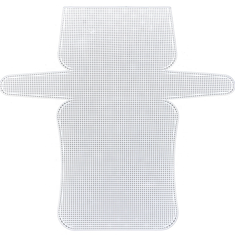 33055-1 needle crafts Perforated cross stitch Plastic canvas sheets for DIY bag