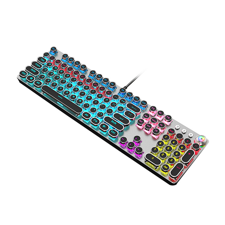 Настраиваемая Механическая игровая RGB клавиатура с подсветкой для ПК-геймера Z6