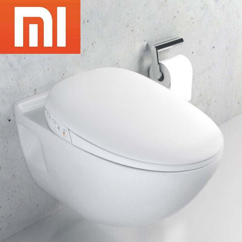 Xiaomi КИТ носик умное "сиденье для унитаза с заботой о вашем здоровье крышка Pro интеллигентая (ый) Водяной фильтр с подогревом электронные Подогреваемые биде спрей унитаза Западного Типа