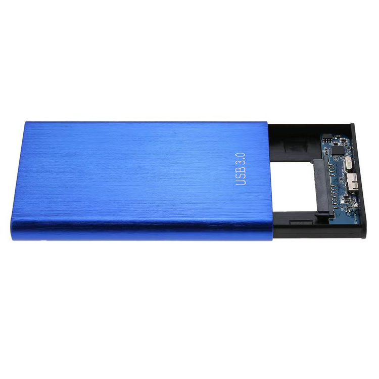 Суперскоростной корпус для жесткого диска 2,5 дюйма SATA на USB 3,0 внешний корпус для жесткого диска адаптер SSD