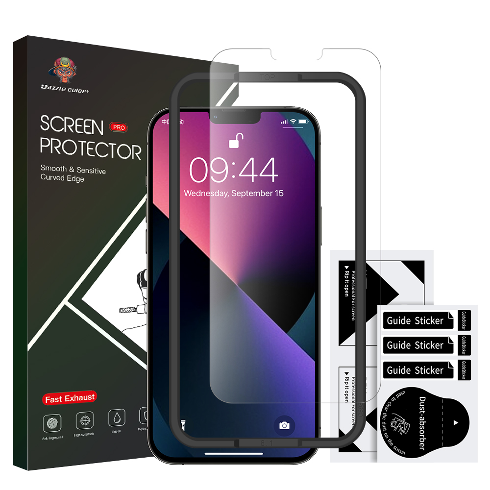 Оптовая продажа с фабрики для iphone 13 Mini Pro OEM/ODM 2.5D HD твердость против царапин полное покрытие закаленное стекло