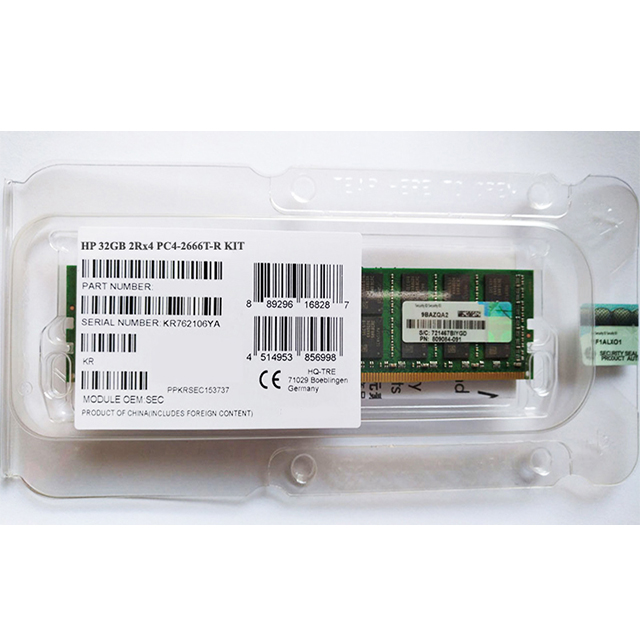 HPE Серверная Память Ram с 32 Гб DDR4 2133 МГц ECC DDR REG ECC CN;BEI Stock Ce