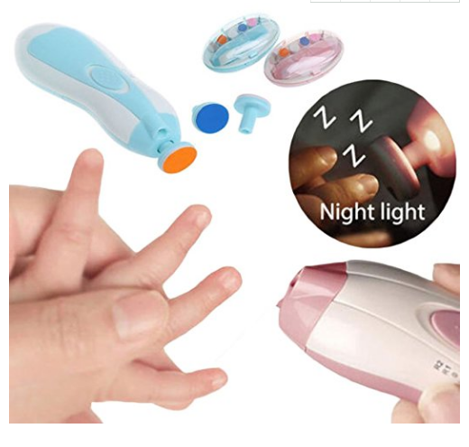 New Product Baby Manicure Set Baby Nail Trimmer Electric Baby Manicure Set