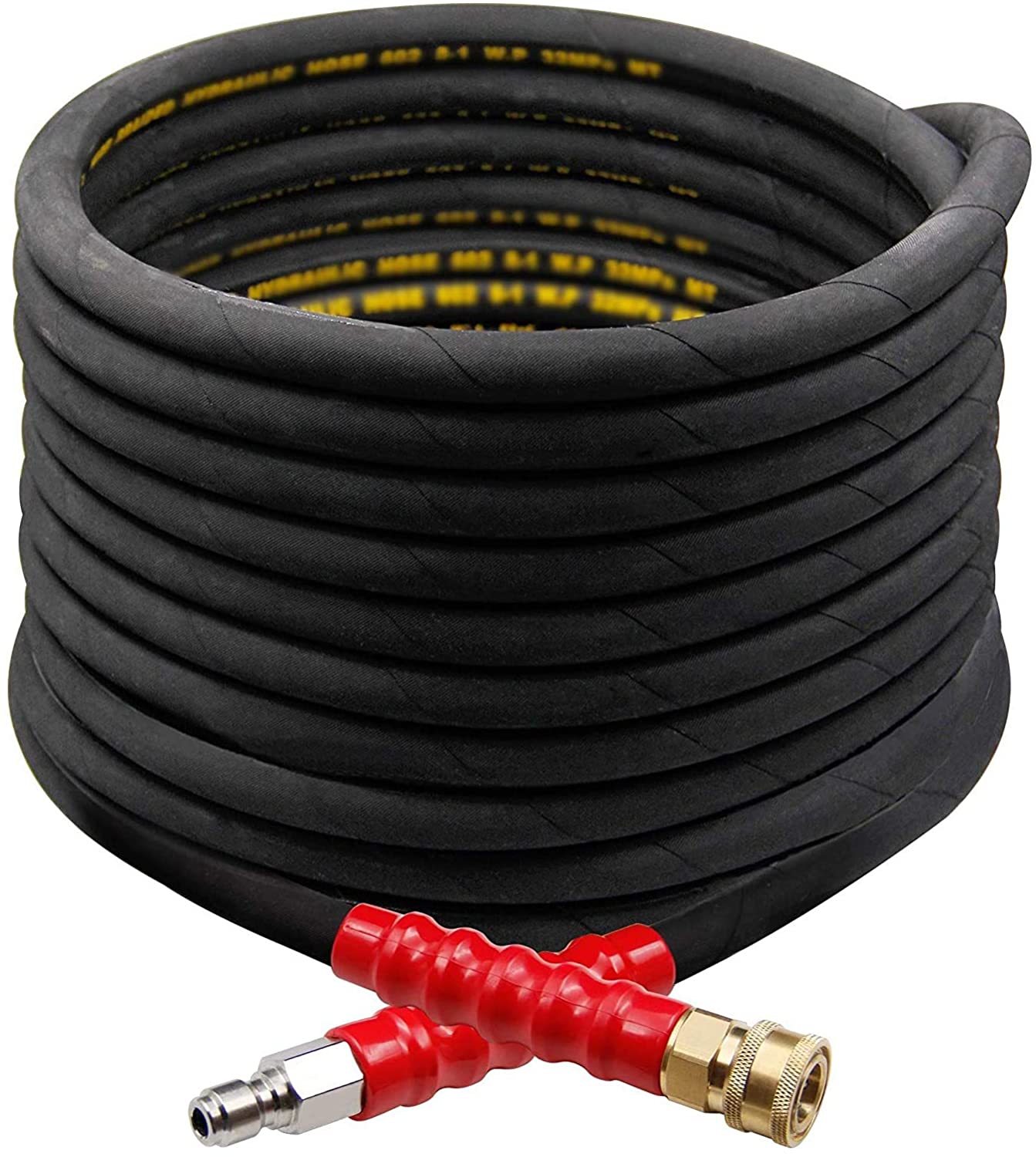 Customer pressure washer hose  hydraulic rubber hose with different fittings