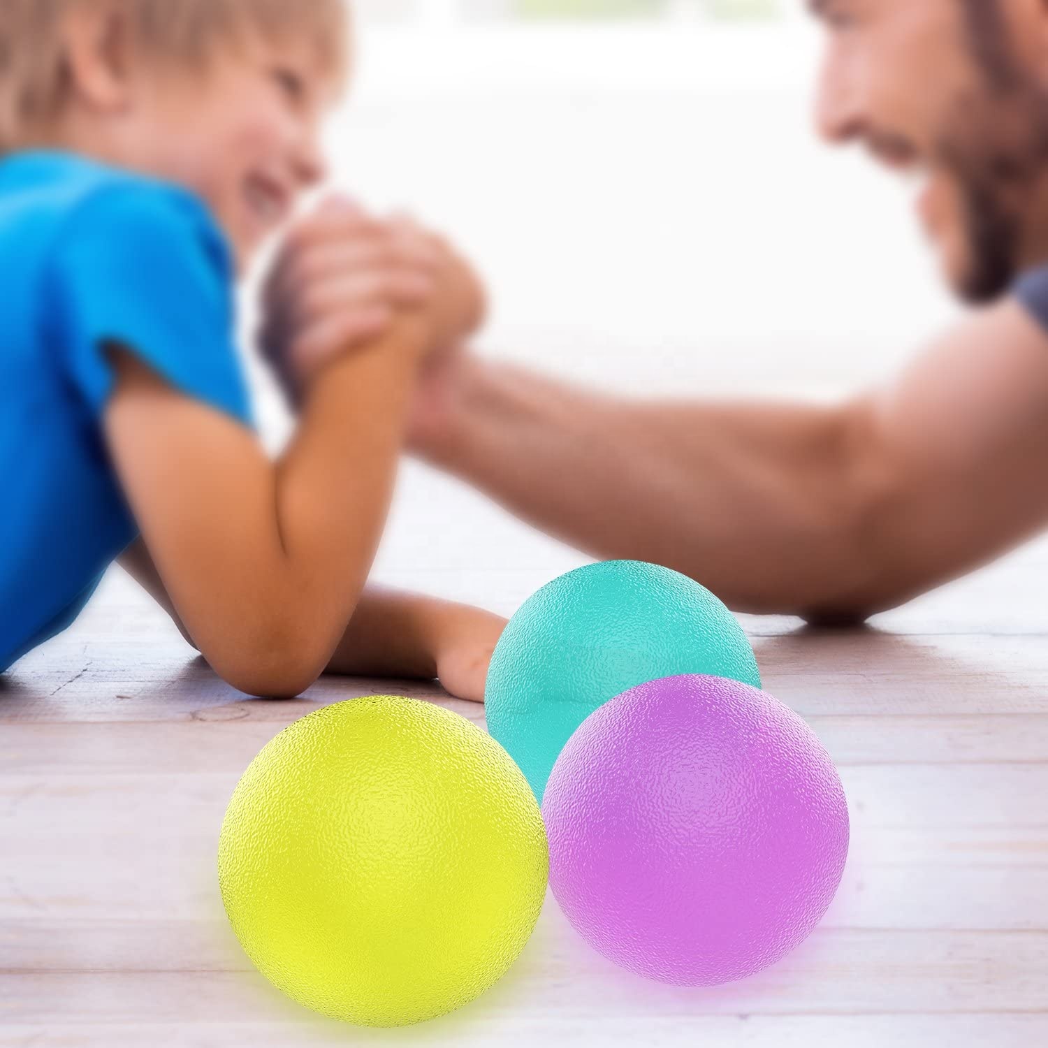 Yogo [3 шт. в упаковке] Массажер для рук из термопластичного эластомера