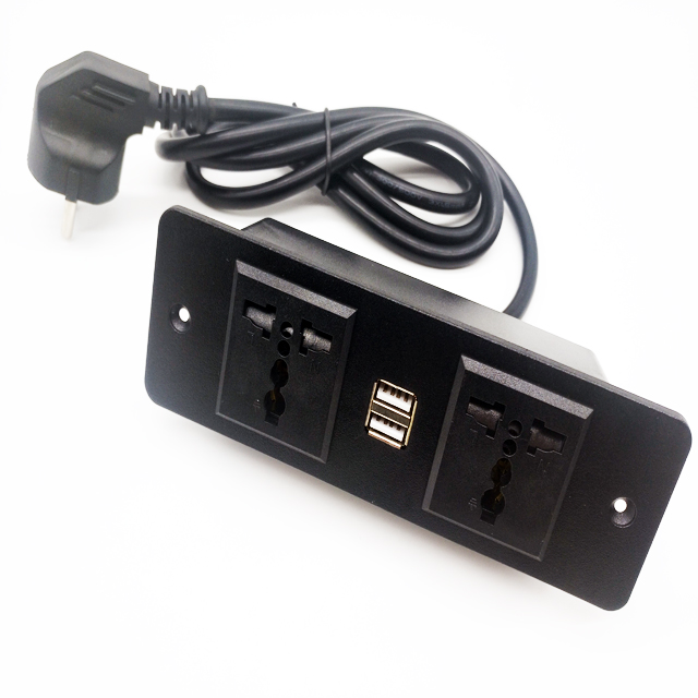 УНИВЕРСАЛЬНАЯ мебель Настольный встраиваемый USB разъем питания