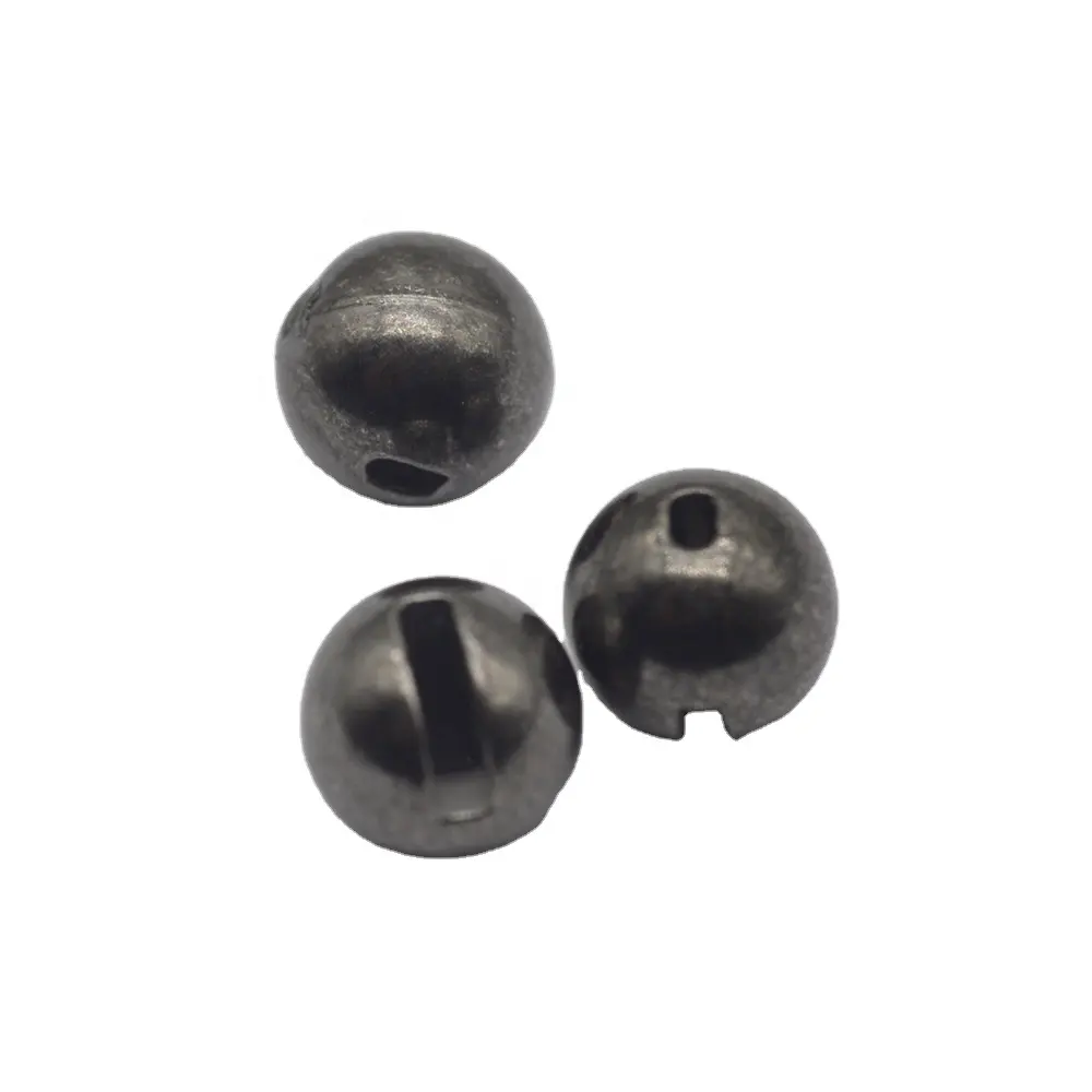 High quality tungsten bead,  tungsten slotted fly fishing beads in stock
