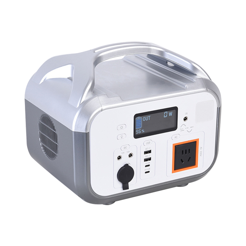 600W Rechargeable lithium ion battery Solar Panels Portable Power Station AC DC USB Quick Charge Solar Generator