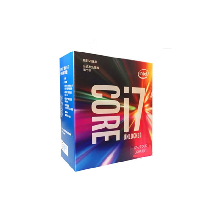 Новый горячая Распродажа настольный компьютер процессор intel core i7 7700K