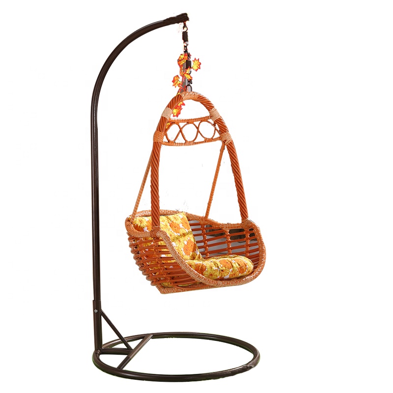 Outdoor Furniture Patio Egg Chair Wicker Hanging Swing Chair