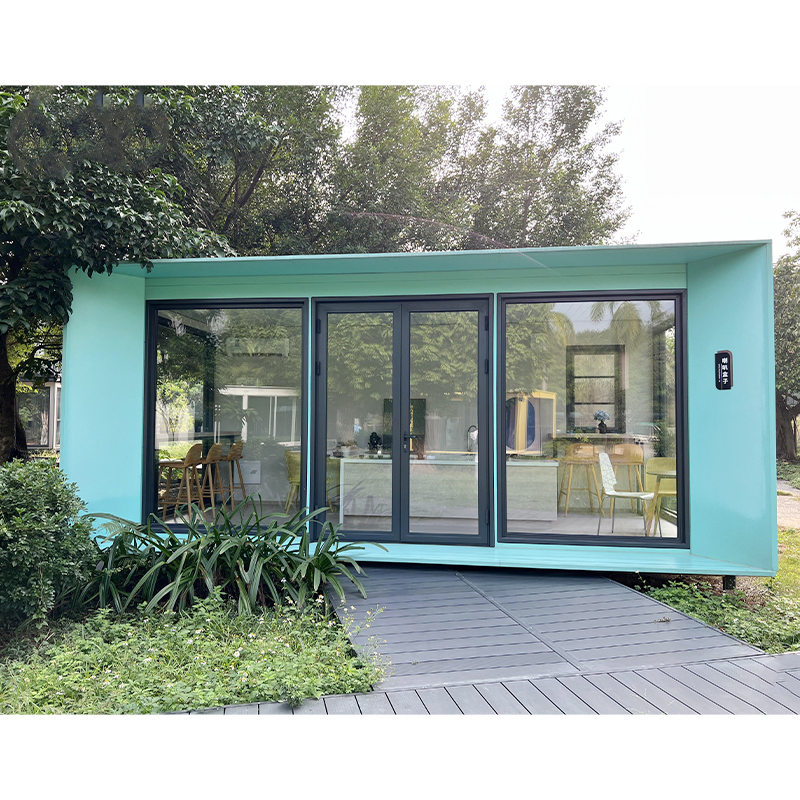 SINS Sea Container Prefab Houses Movable Customized Mini Modular Homes Portable Convenient Shop Construction Real Estate