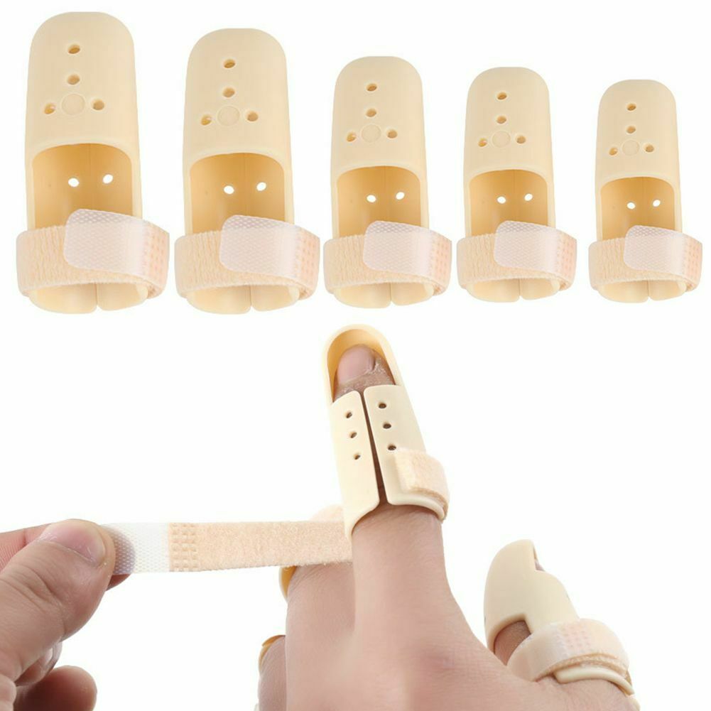 Plastic Adjustable Hand Finger Splints Support Brace Mallet Splint For Broken Finger Joint Fracture