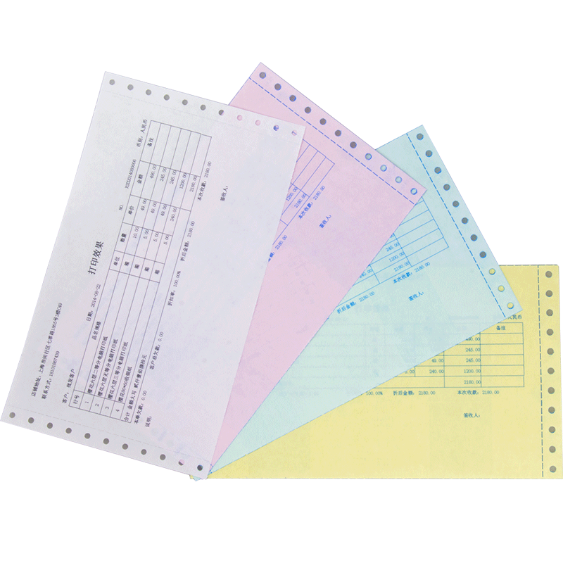 Горячая продажа 9,5 "x 11" производитель 6 слоев безуглеродистой бумаги Payslip КОМПЬЮТЕРНАЯ ФОРМА