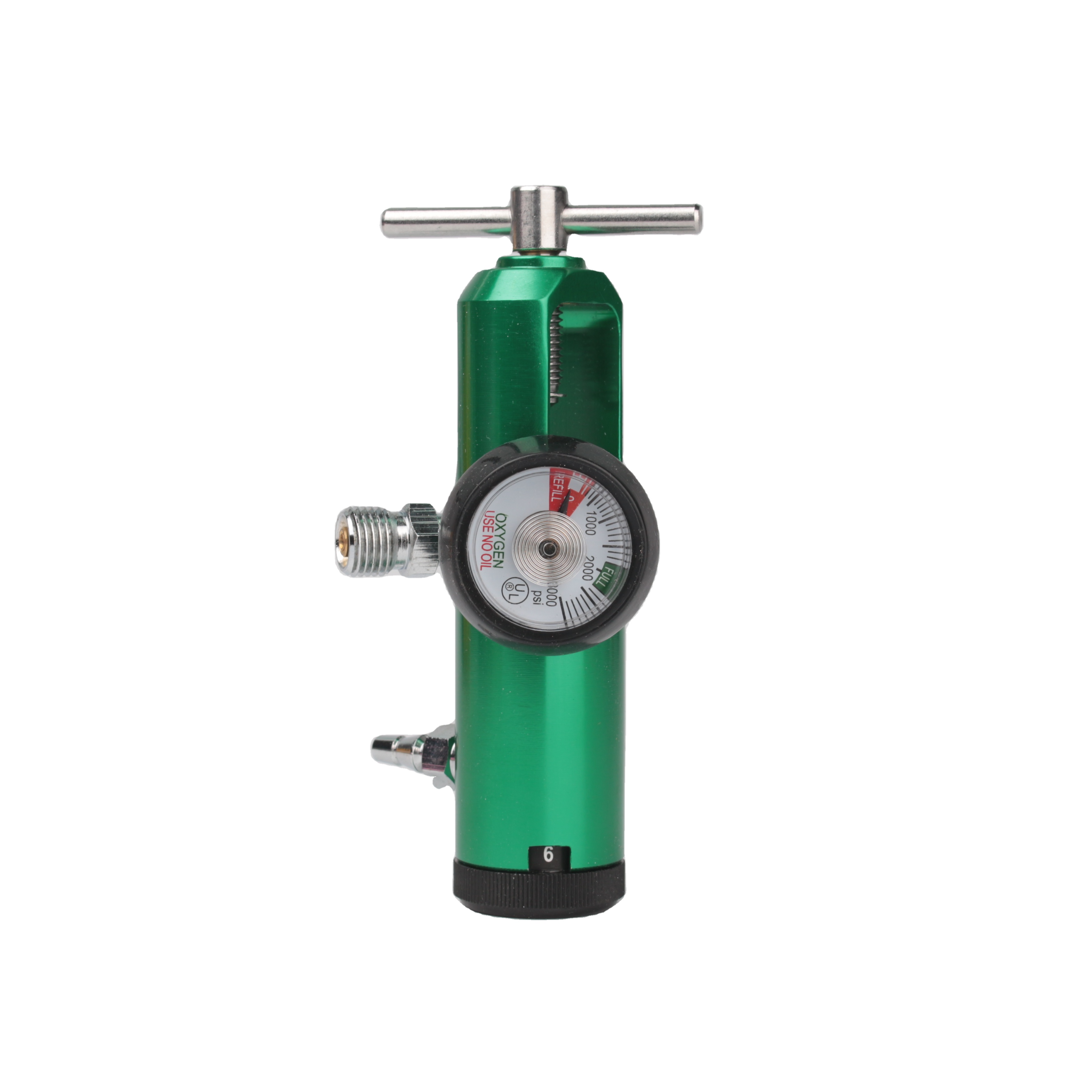 new style Wholesales pin click-style CGA870 Yoke Oxygen Regulator flowmete Oxygen Cylinder Pressure Regulator