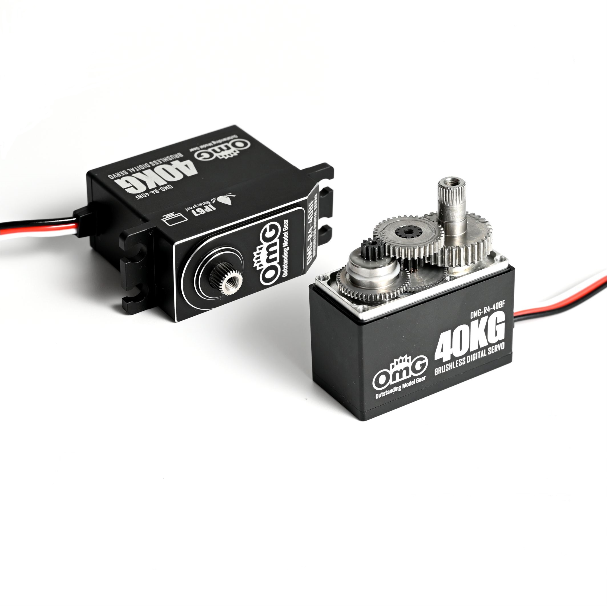 Высокое качество Невис OMG OMG-R4-40BF 40 кг стандарт водонепроницаемости RC Servo Запчасти для 1/8 RC автомобиля игрушки автомобиль