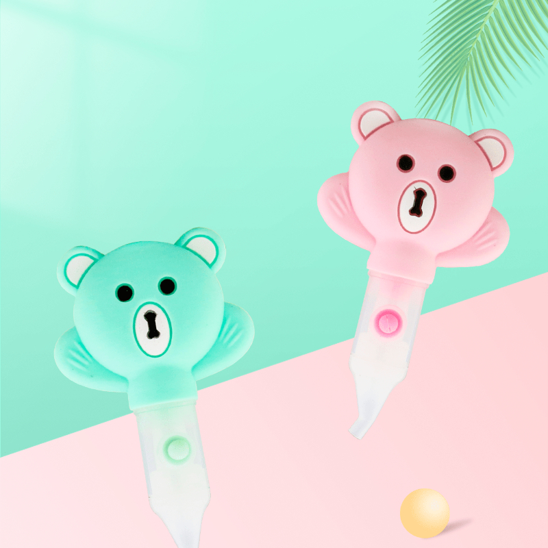 Silicone Pump Nose Cleaner Sucker BPA Free Vacuum Baby Nasal Aspirator