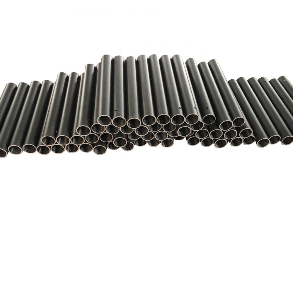 Made in China 51mm OD Carbon fiber tapered tube for gutter cleaning pole