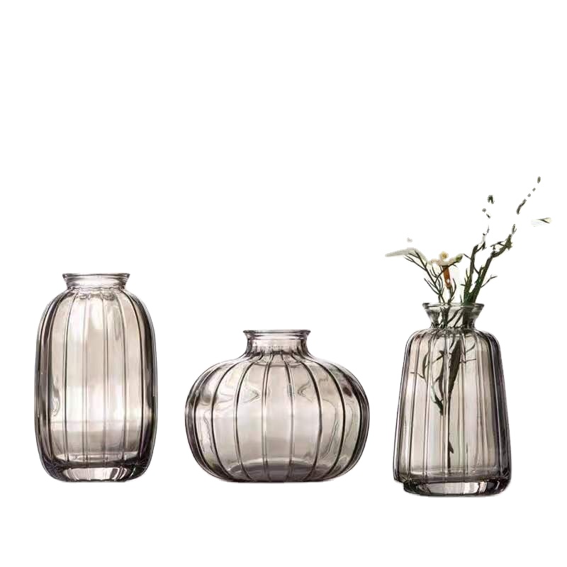 2021 Handblown glass jars colored handmade glass vase