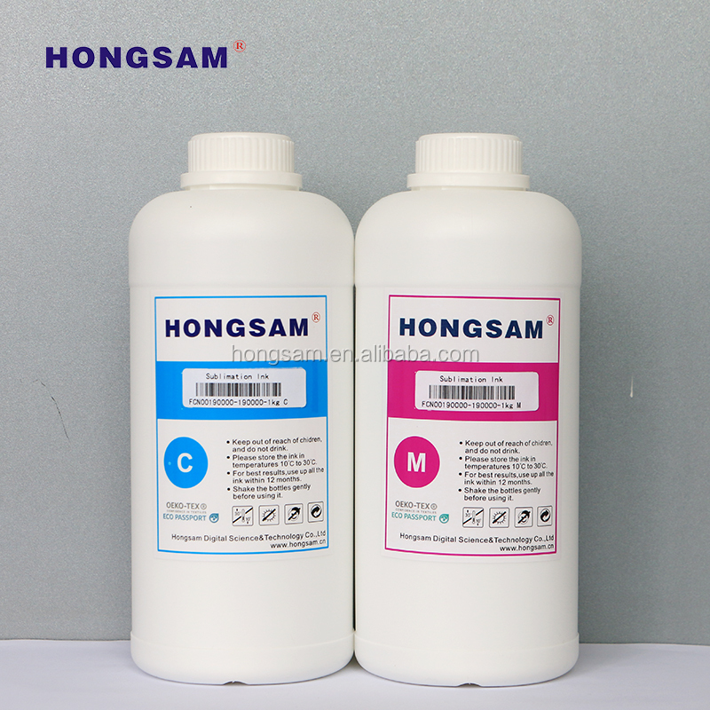 Hongsam Sublimation Ink Bag For Epson F6200 Ink 1PCS Pack Heat Transfer Ink For EPSON Surecolor F6000 F6070 F6270 F 6200