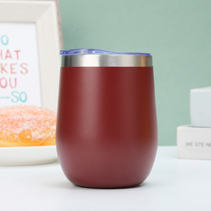 10OZ Argentine Yerba Mate Stainless Steel Double Wall Yerba Mate Cup