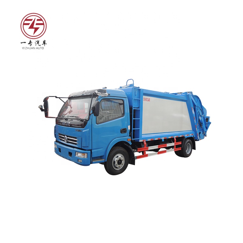 Dongfeng 5 куб LHD сжатый мусоровоз низкая цена на продажу