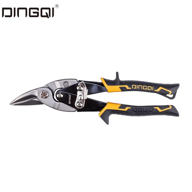 DingQi 10 Inch Professional CR-V Straight/Left/Right Aviation Tin Snip Scissors For Cutting Steel