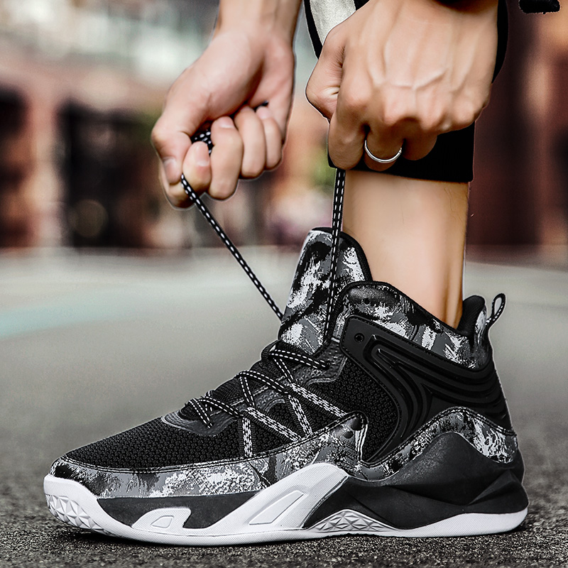 Men Sneakers Men Women Retro High-top Couple Cushioning Training Boots Mens Basketball Shoes Outdoor Sneakers