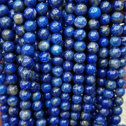 Wholesale Natural lapis lazuli strand Loose Gemstone buy Lapis Lazuli Stone Beads For Jewelry Making