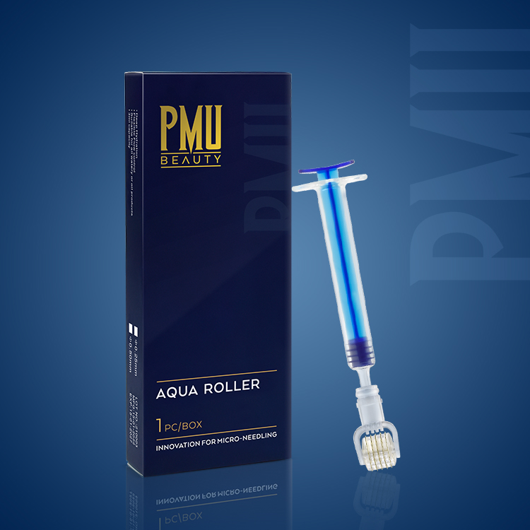 PM BEAUTY 0,5 мм микроиглы Aqua Derma Roller, микроиглы Derma Roller С шприцем