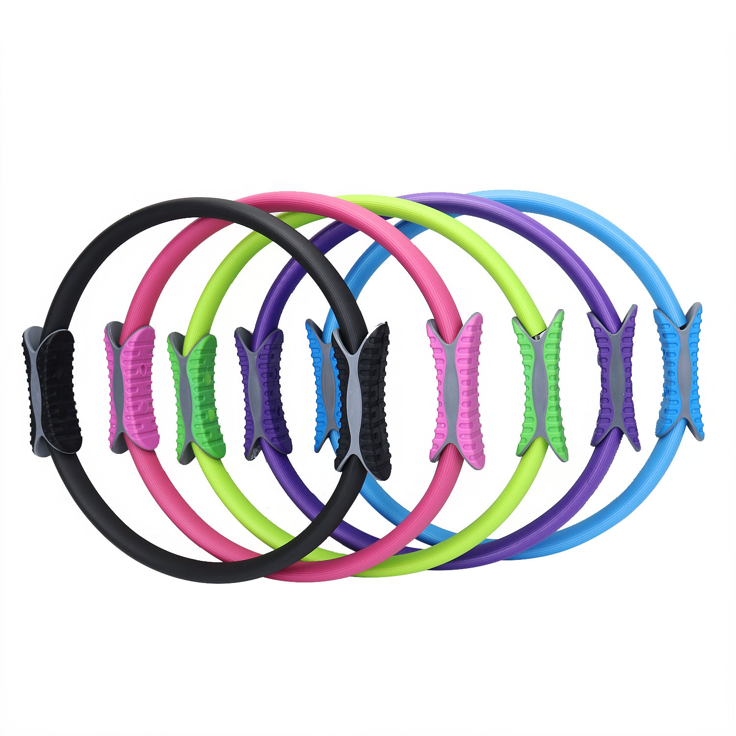 OEM Fitness Magic circle sports and equipment exercise circle pilates rings yoga pilates ring