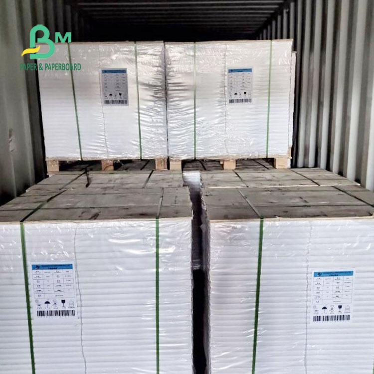Пищевая упаковочная бумага 10 г PE ламинированная с 80gsm Woodfree Офсетная бумага доска