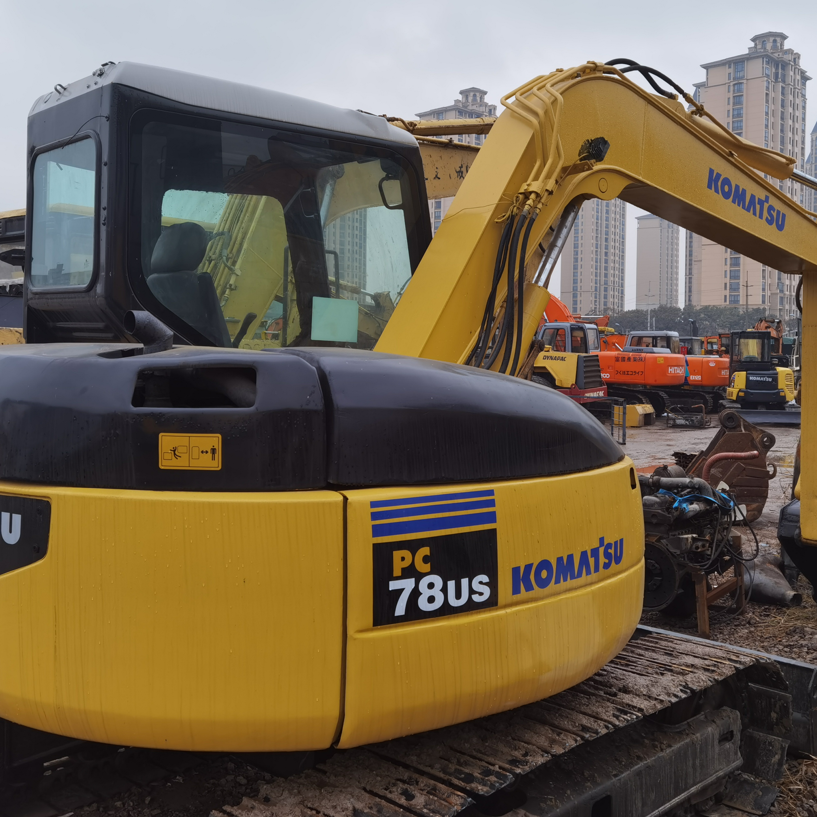 Б/у экскаватор komatsu pc 78