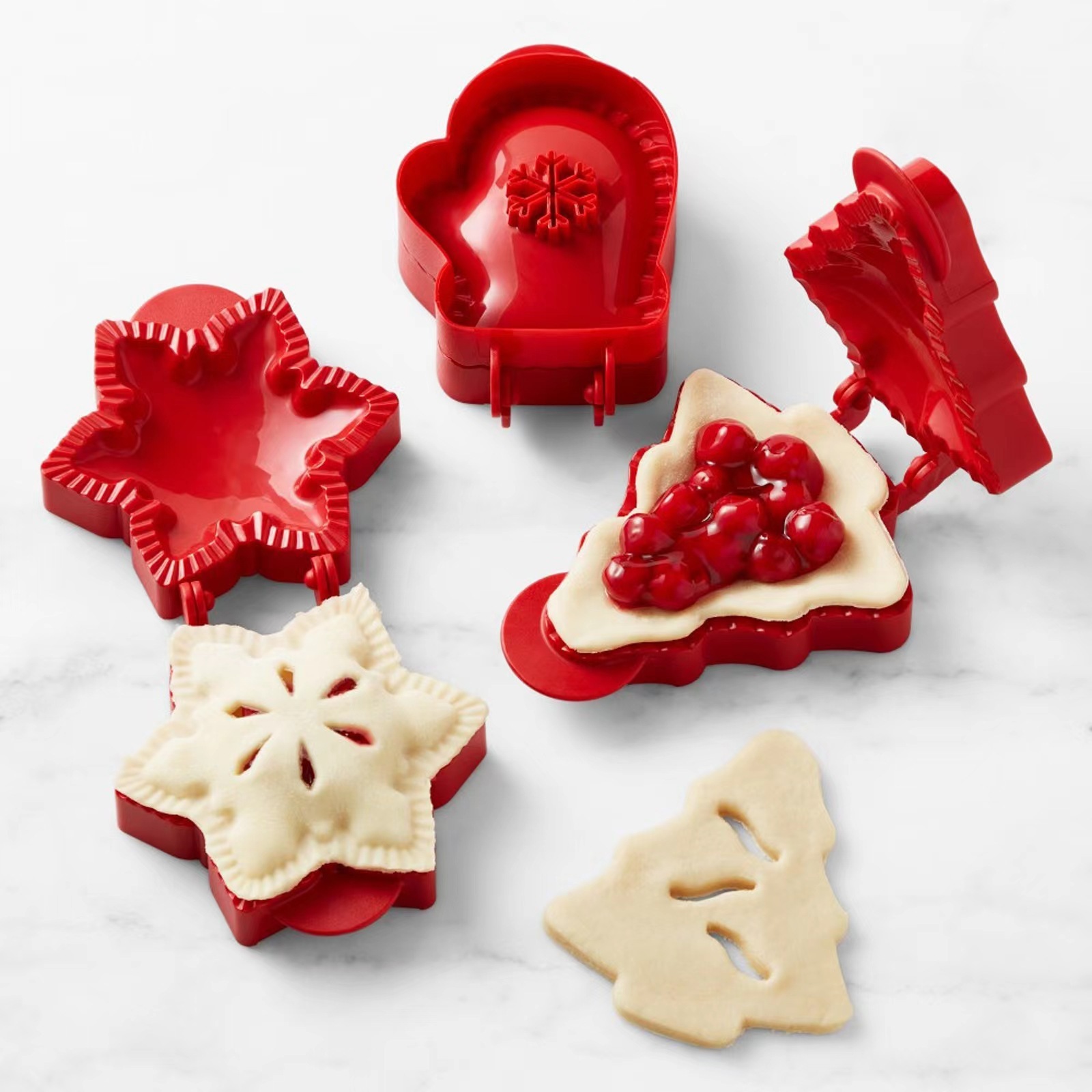 2024 Hot Selling Santa Vintage Gingerbread Desserts Decorating Cutter Festive Cookies Holiday Baking Mould Cookie Christmas